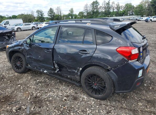 JF2GPANC2G8203083 2016 SUBARU CROSSTREK Black Задня ліва чверть