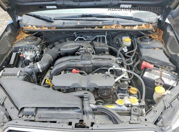 JF2GPANC2G8203083 2016 SUBARU CROSSTREK Black Вид задньої частини салону