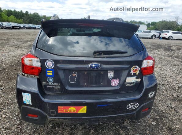 JF2GPANC2G8203083 2016 SUBARU CROSSTREK Black Вид ззаду