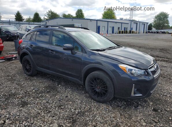 JF2GPANC2G8203083 2016 SUBARU CROSSTREK Black Передня права чверть
