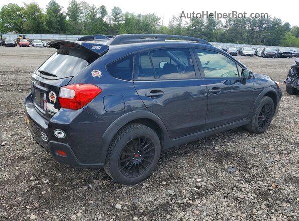 JF2GPANC2G8203083 2016 SUBARU CROSSTREK Black Задня права чверть