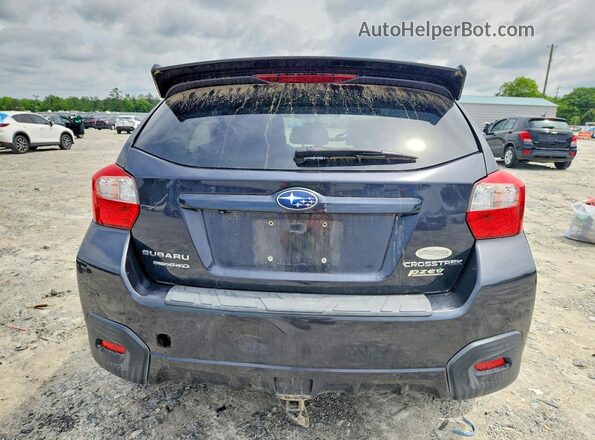 JF2GPANC2G8287874 2016 SUBARU CROSSTREK Gray Вид ззаду