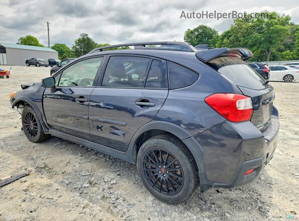 JF2GPANC2G8287874 2016 SUBARU CROSSTREK Gray Задня ліва чверть