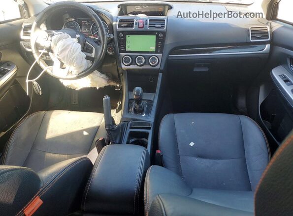 JF2GPANC2G8287874 2016 SUBARU CROSSTREK Gray Вид панелі приладів