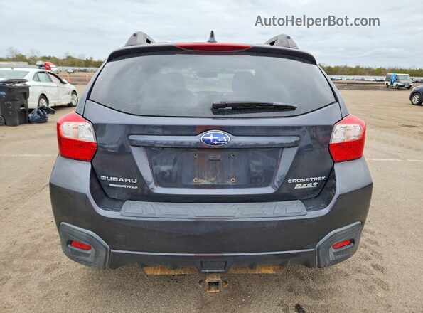 JF2GPANC3G8205098 2016 SUBARU CROSSTREK Черный Вид сзади