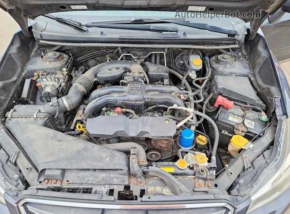 JF2GPANC3G8205098 2016 SUBARU CROSSTREK Черный Вид подкапотного пространства