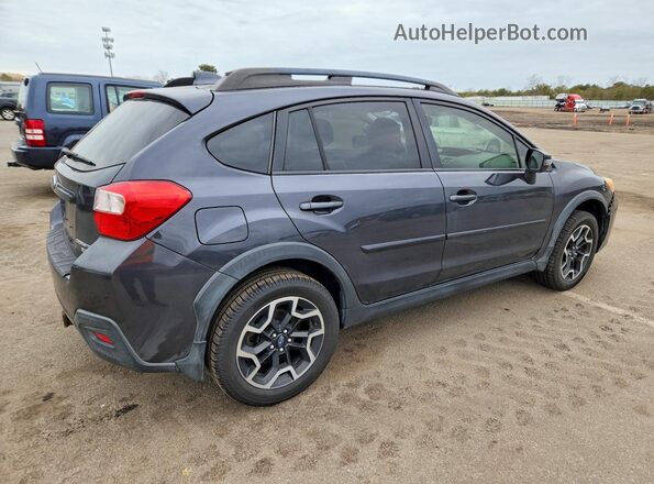 JF2GPANC3G8205098 2016 SUBARU CROSSTREK Черный Задняя правая четверть