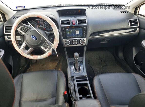 JF2GPANC4GH302049 2016 SUBARU CROSSTREK White Vista del salpicadero