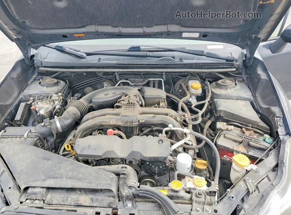 JF2GPANC5HH242171 2017 SUBARU CROSSTREK Черный Вид подкапотного пространства