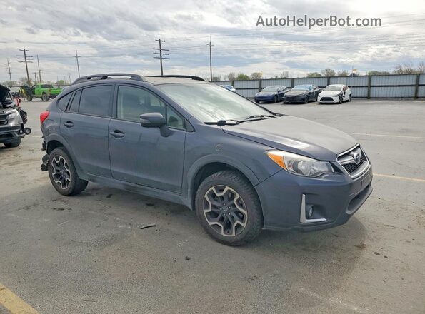 JF2GPANC5HH242171 2017 SUBARU CROSSTREK Черный Передняя правая четверть