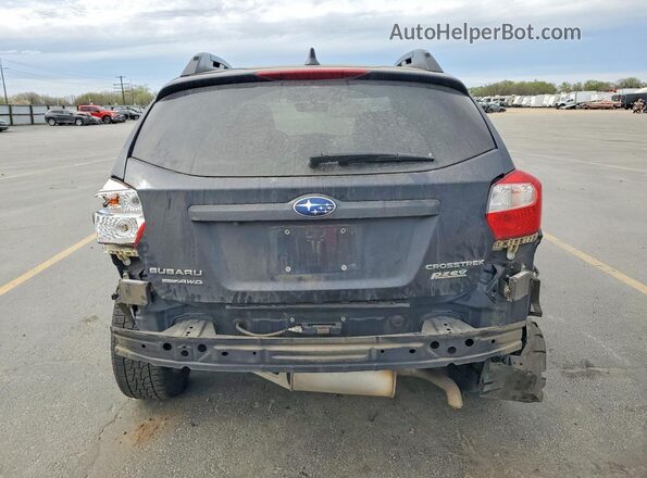 JF2GPANC5HH242171 2017 SUBARU CROSSTREK Черный Вид сзади