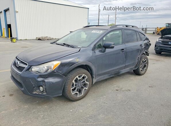 JF2GPANC5HH242171 2017 SUBARU CROSSTREK Черный Передняя левая четверть