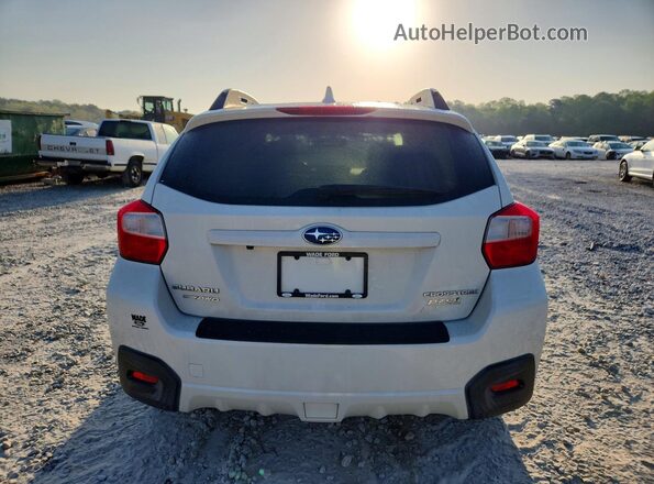 JF2GPANC7G8345543 2016 SUBARU CROSSTREK White Vista trasera