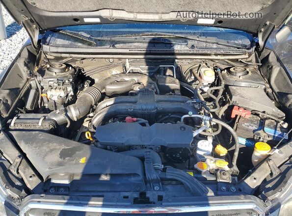 JF2GPANC9G8314150 2016 SUBARU CROSSTREK Black Engine compartment view