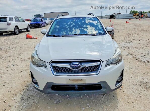 JF2GPANCXGH296791 2016 SUBARU CROSSTREK White Вид спереду