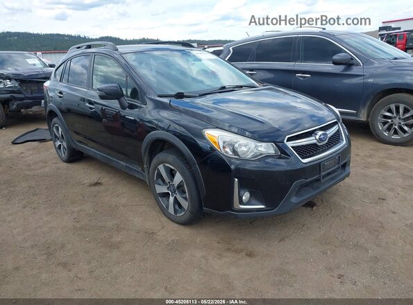 JF2GPBBCXGH278284 2016 SUBARU CROSSTREK HYBRID Black Przód prawy