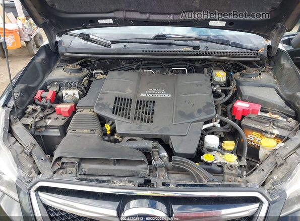 JF2GPBBCXGH278284 2016 SUBARU CROSSTREK HYBRID Black Widok z tyłu