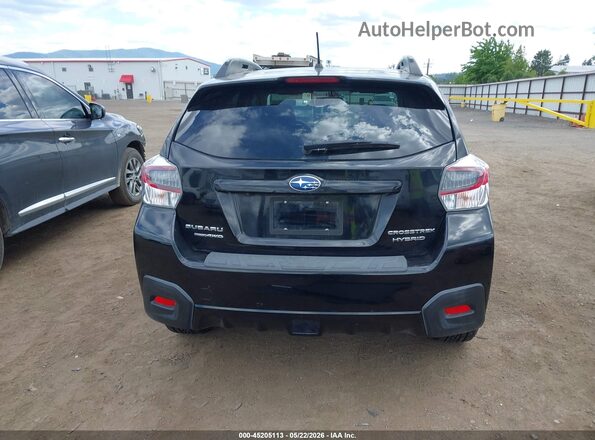 JF2GPBBCXGH278284 2016 SUBARU CROSSTREK HYBRID Black 