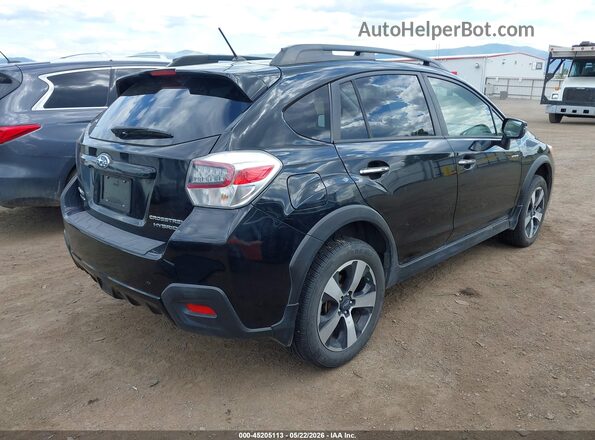 JF2GPBBCXGH278284 2016 SUBARU CROSSTREK HYBRID Black Tył prawy