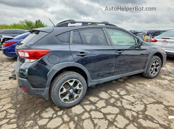 JF2GTAAC2J9255557 2018 SUBARU CROSSTREK Black Задня права чверть