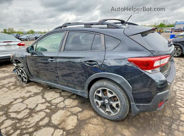 JF2GTAAC2J9255557 2018 SUBARU CROSSTREK Black Задня ліва чверть