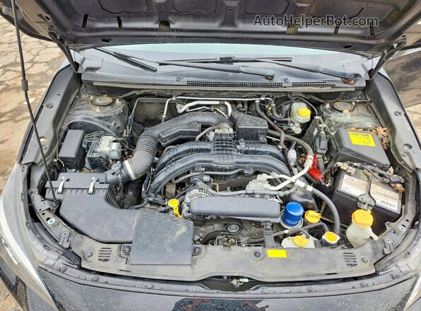 JF2GTAAC2J9255557 2018 SUBARU CROSSTREK Black Вид підкапотного простору