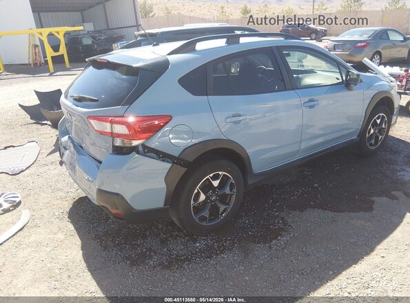 JF2GTAAC6K8346774 2019 SUBARU CROSSTREK Синий Задняя правая четверть