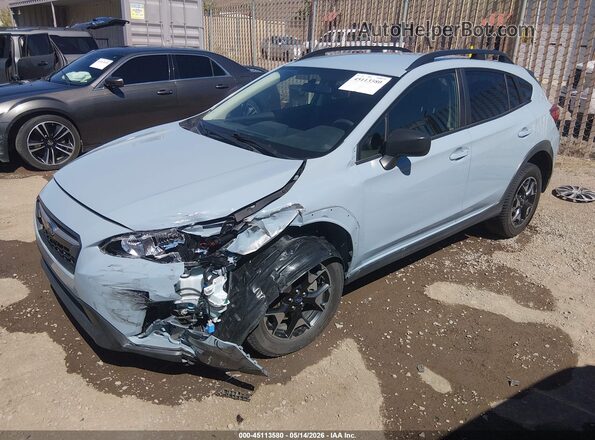 JF2GTAAC6K8346774 2019 SUBARU CROSSTREK Синий Передняя левая четверть