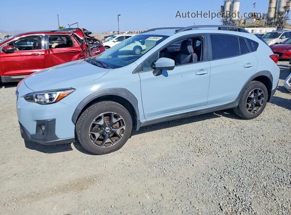 JF2GTABC3JH349743 2018 SUBARU CROSSTREK Blue Przód lewy