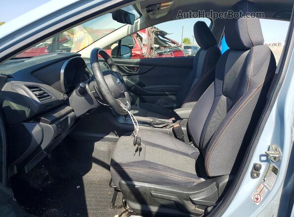 JF2GTABC3JH349743 2018 SUBARU CROSSTREK Blue Widok wnętrza z przodu
