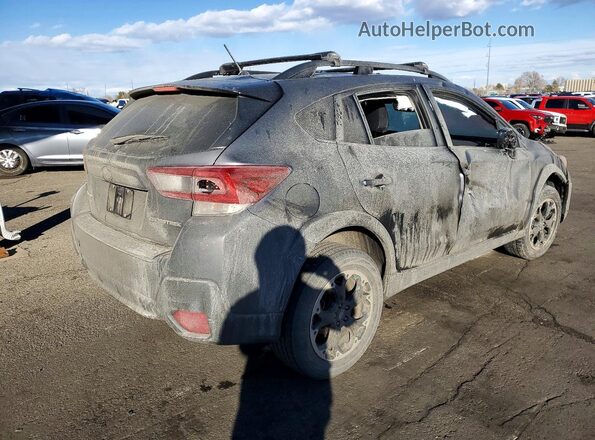JF2GTABC3M8378261 2021 SUBARU CROSSTREK Серый Задняя правая четверть