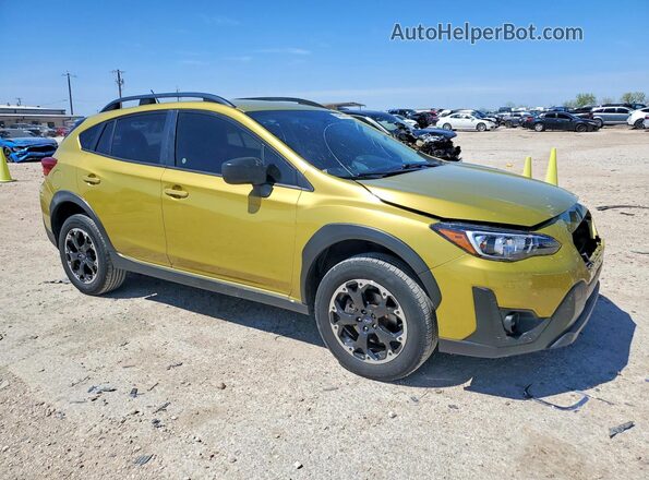 JF2GTABC3MH227016 2021 SUBARU CROSSTREK Gold Przód prawy