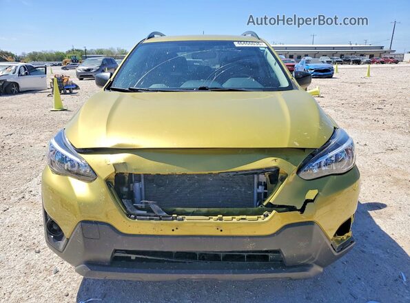JF2GTABC3MH227016 2021 SUBARU CROSSTREK Gold Widok z przodu