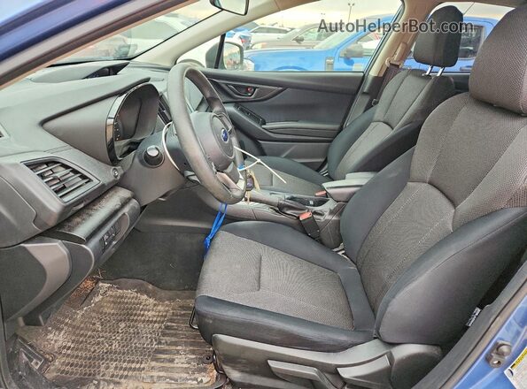 JF2GTABC3MH348547 2021 SUBARU CROSSTREK Blue Вид салону спереду