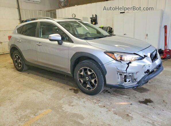 JF2GTABC4JH288662 2018 SUBARU CROSSTREK Silver Przód prawy