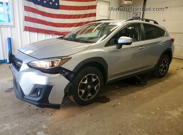 JF2GTABC4JH288662 2018 SUBARU CROSSTREK Silver Przód lewy