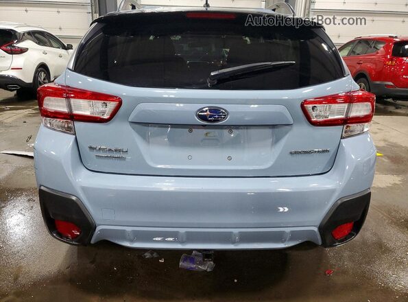 JF2GTABC6KH314616 2019 SUBARU CROSSTREK Gray Հետևի տեսք