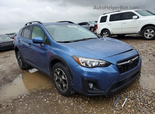 JF2GTABC8J9268926 2018 SUBARU CROSSTREK Blue Передня права чверть