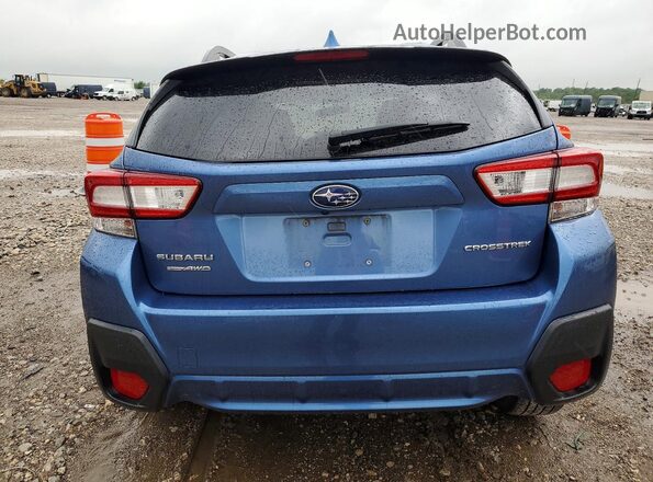 JF2GTABC8J9268926 2018 SUBARU CROSSTREK Blue Вид ззаду