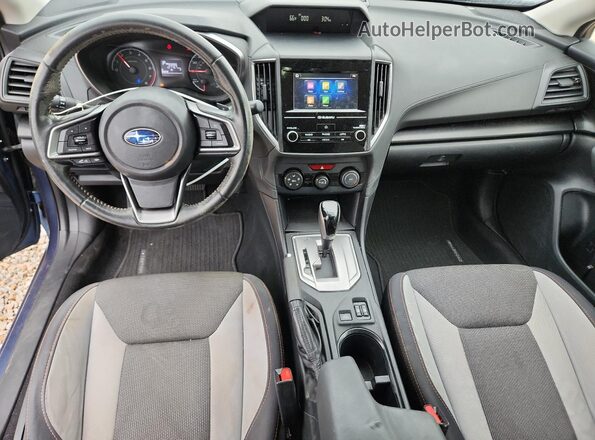 JF2GTABC8JH270195 2018 SUBARU CROSSTREK Blue წინა პანელის ხედი