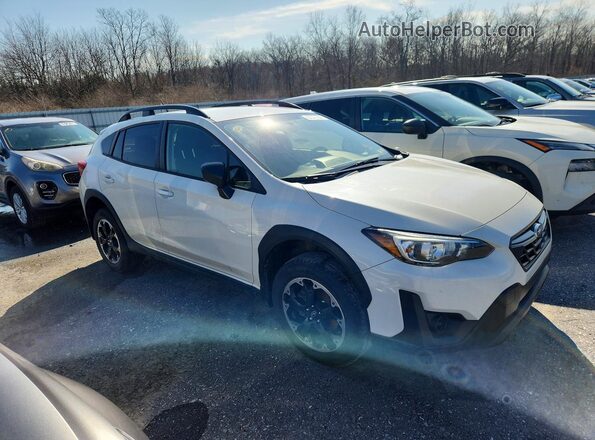 JF2GTABC9N8211744 2022 SUBARU CROSSTREK White Delantero derecho