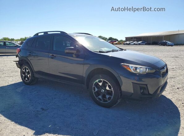 JF2GTABCXJH309577 2018 SUBARU CROSSTREK Charcoal Передня права чверть