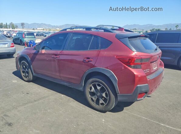JF2GTACC2K8275148 2019 SUBARU CROSSTREK Burgundy Tył lewy