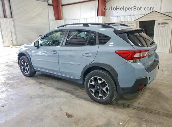 JF2GTACC2K8367487 2019 SUBARU CROSSTREK Blue Trasero izquierdo