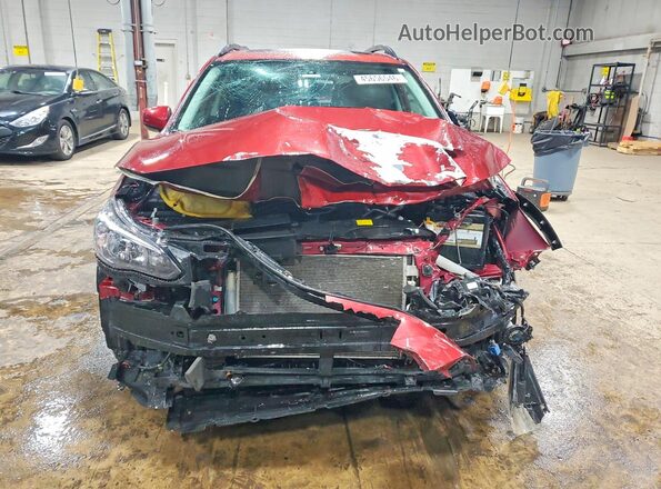 JF2GTACC4JH310884 2018 SUBARU CROSSTREK Бордовый Вид спереди