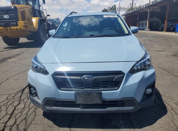 JF2GTACC7K8260158 2019 SUBARU CROSSTREK Синий Вид спереди