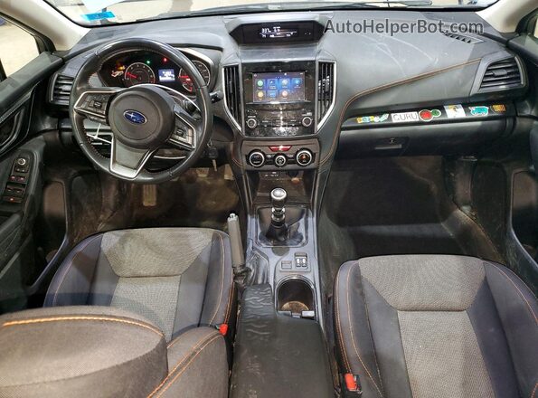 JF2GTACC7L9260074 2020 SUBARU CROSSTREK Синий Вид панели приборов