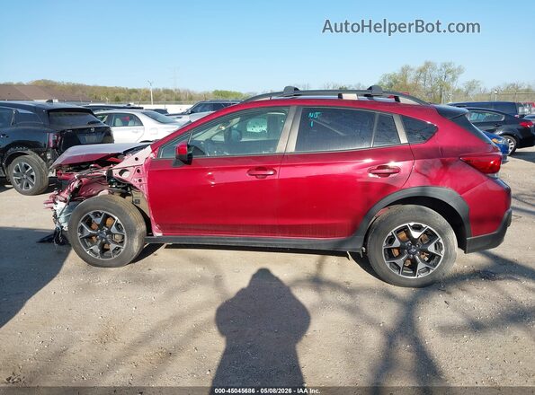 JF2GTACC8K8343274 2019 SUBARU CROSSTREK Темно-бордовый Панорамный вид салона 360°