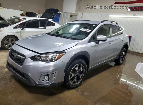 JF2GTACC9KH363372 2019 SUBARU CROSSTREK Серый Передняя левая четверть