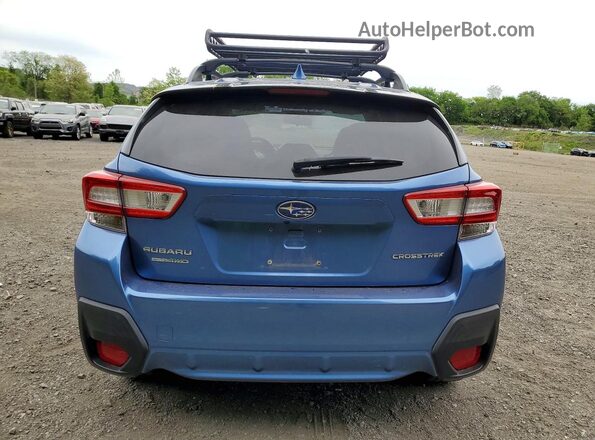 JF2GTACCXKH360223 2019 SUBARU CROSSTREK Blue Widok z tyłu